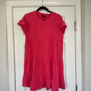 J. Crew Tiered Ruffle Dress